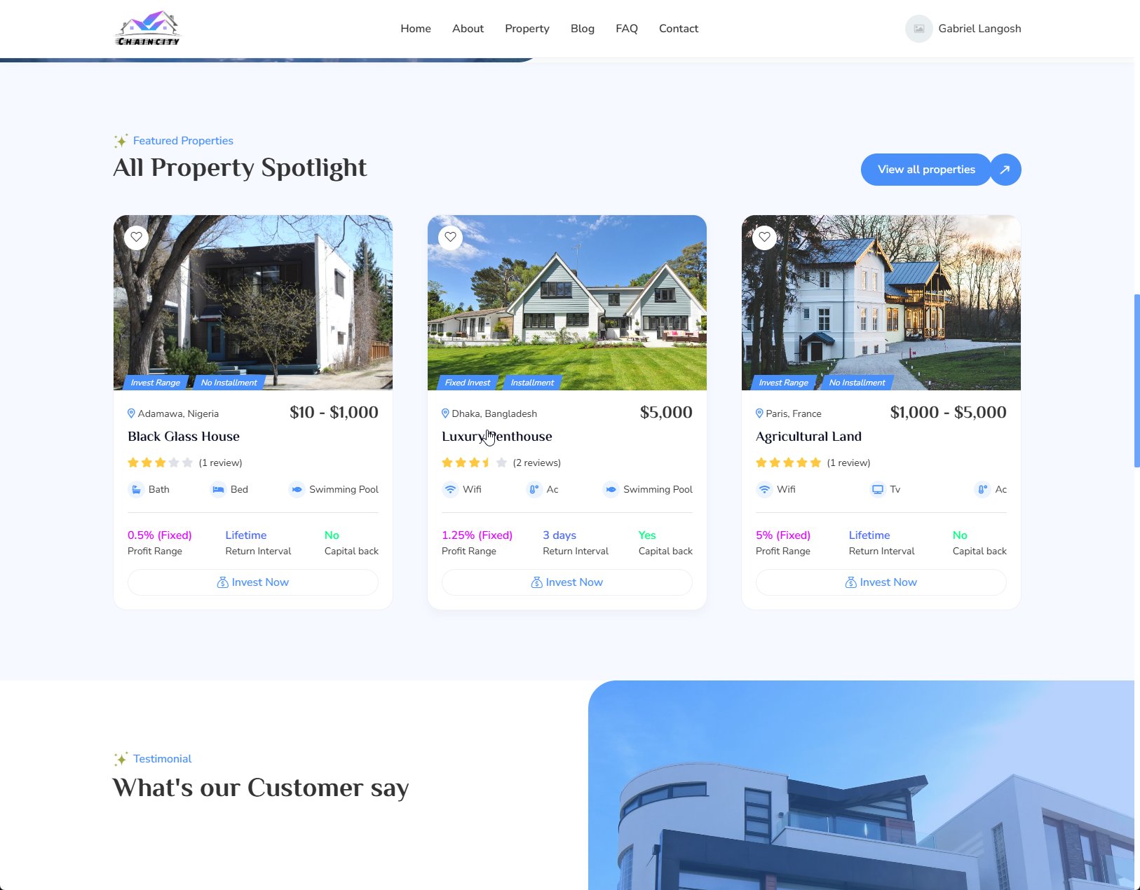 CHAIN CITY REALESTATE